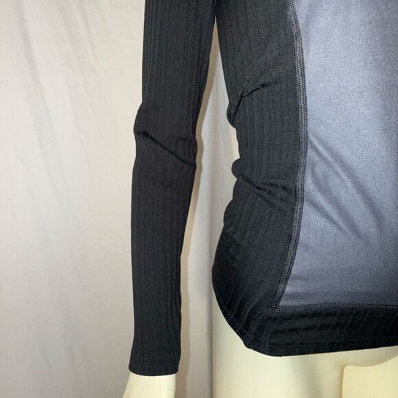 Craft Pro Warm Base Layer Top Women’s Small – Black Gray Thermal Long Sleeve Com - Picture 3 of 13